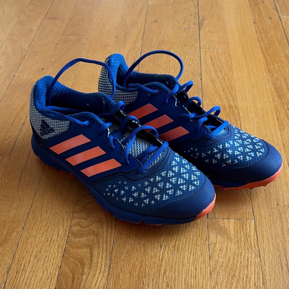 adidas Kids Navy and Coral Athletic Sneakers